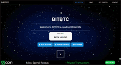 Desktop Screenshot of bitbtc.com